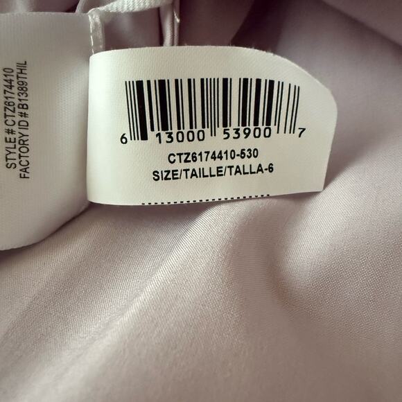 BCBGMAXAZRIA Ruffled Point D'esprit Gown - Picture 10 of 10